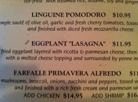 Eggplant "Lasagna"