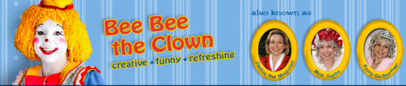 Bee Bee the Clown and Jackie Reynolds